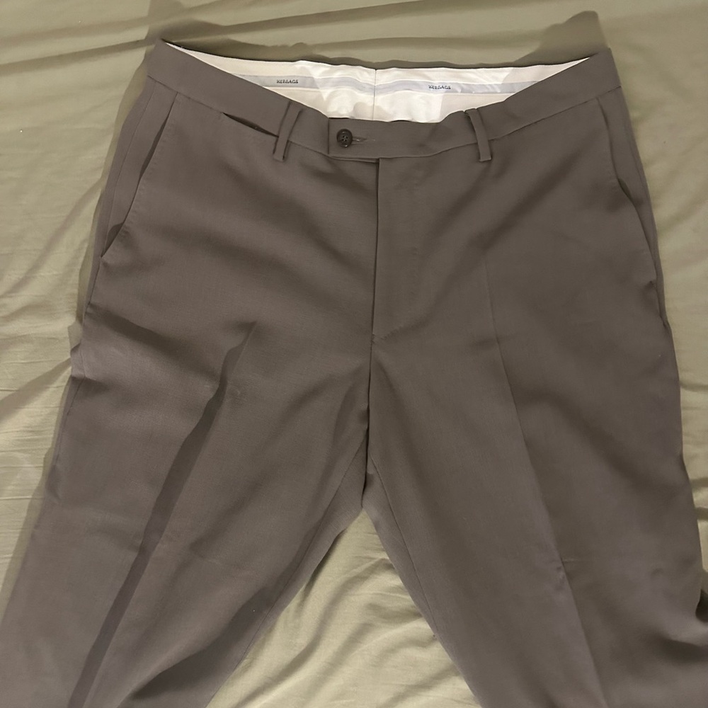 Versace men’s dress pants in brown